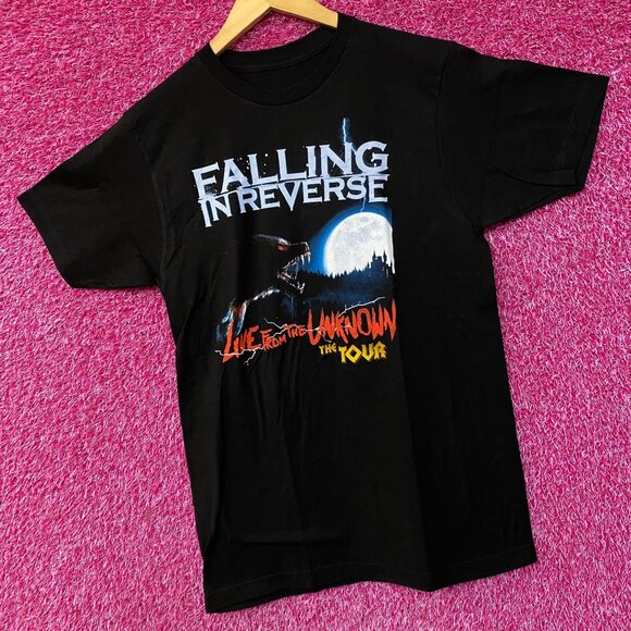 Falling In Reverse Live From The Unknown Tour Tshirt size Medium - Picture 3 of 4